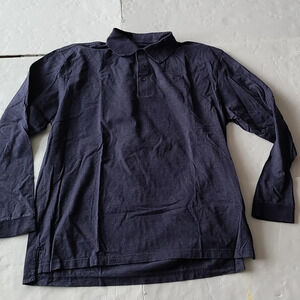 ASHWORTH Mens XL EZ-Tech polo shirt  blue